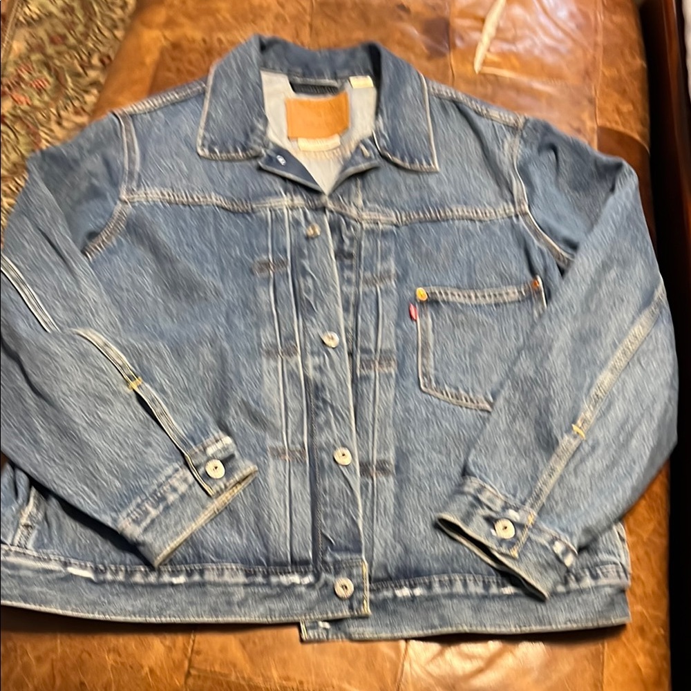 Levi's Blue Lightweight Shirt Jacket Classic Style